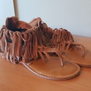 Fringe Sandals